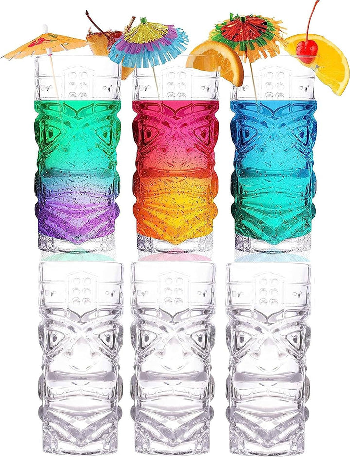 Clear Tiki Glasses -15oz (1pc)