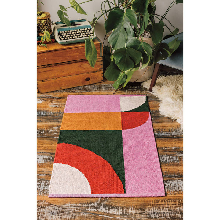 Prism Colorful Woven Rug 2 x 3 ft