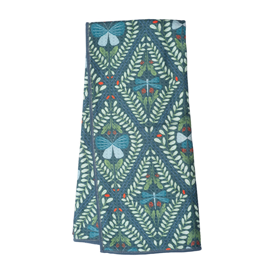 Anywhere Towel Reversible - RJW Iridescent: Dark Sea