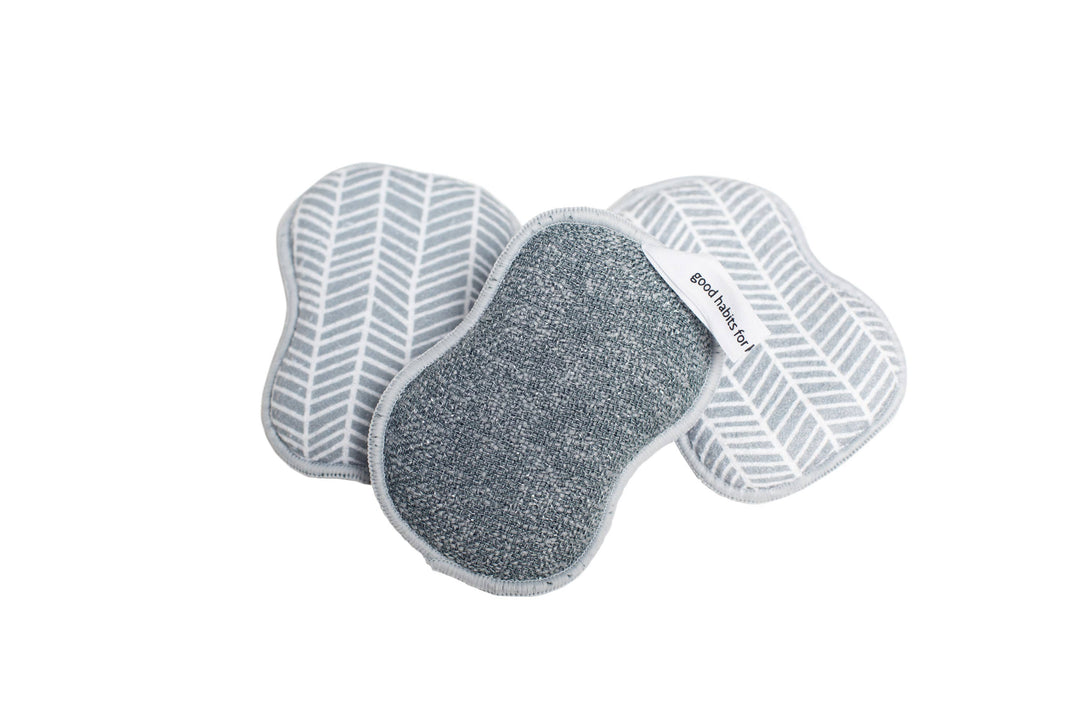 Assorted RE:usable Sponge Set of 3 - Assorted