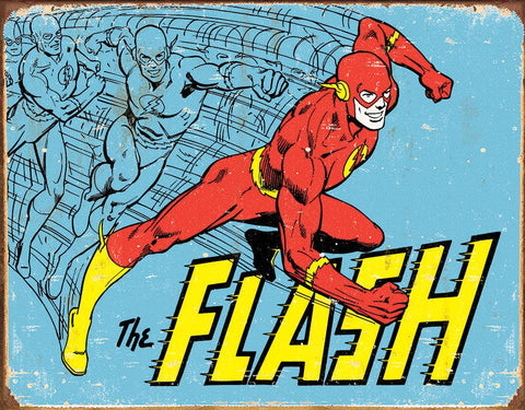 The Flash - Retro Tin Sign
