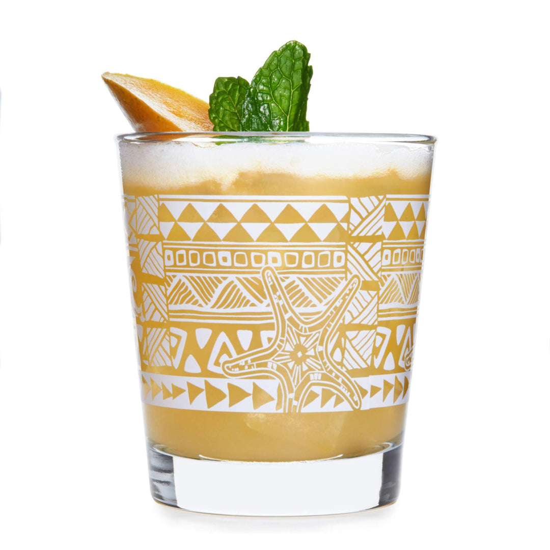 Libbey Tiki Kahiko Rocks Glass