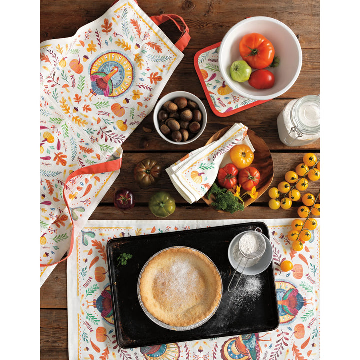 THANKSGIVING Chef Apron Autumn Plenty