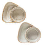Stoneware Cracker and Soup Bowl