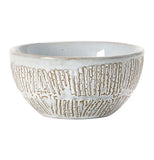 Debossed Stoneware Bowl