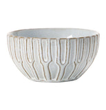 Debossed Stoneware Bowl