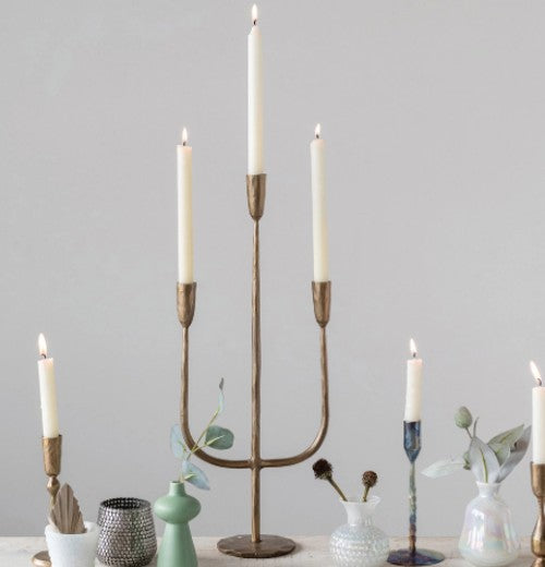Hand-Forged Candelabra