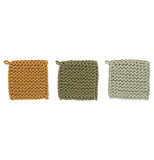 Cotton Crocheted Pot Holders