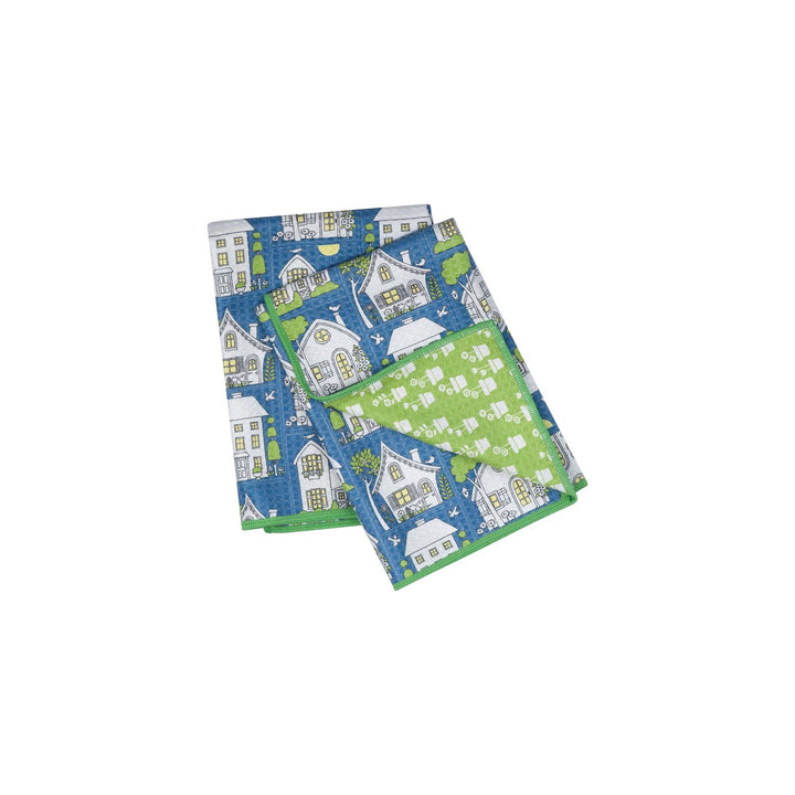 Double Duty (set of 2) Reversible - ME Twilight Cottages: Denim