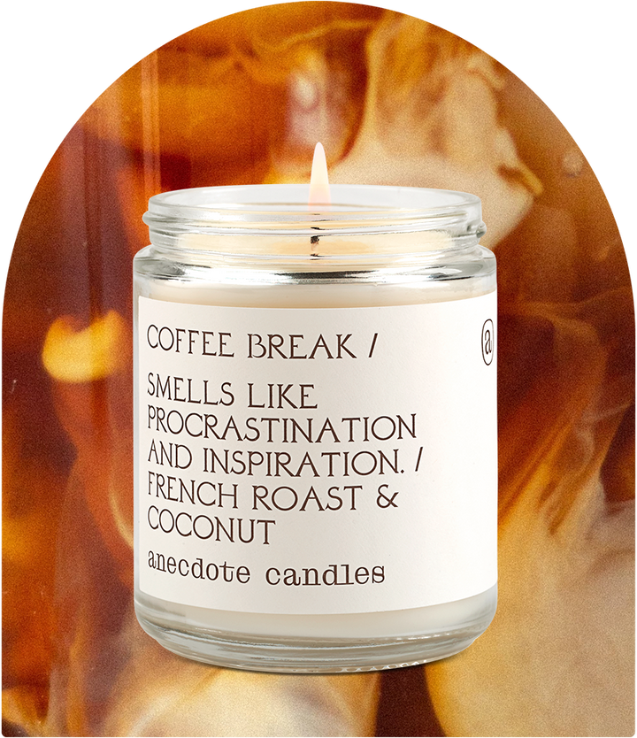 Coffee Break (French Roast &amp; Coconut) Candle