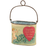 Cupid's Just Here For The Chaos Small Bucket