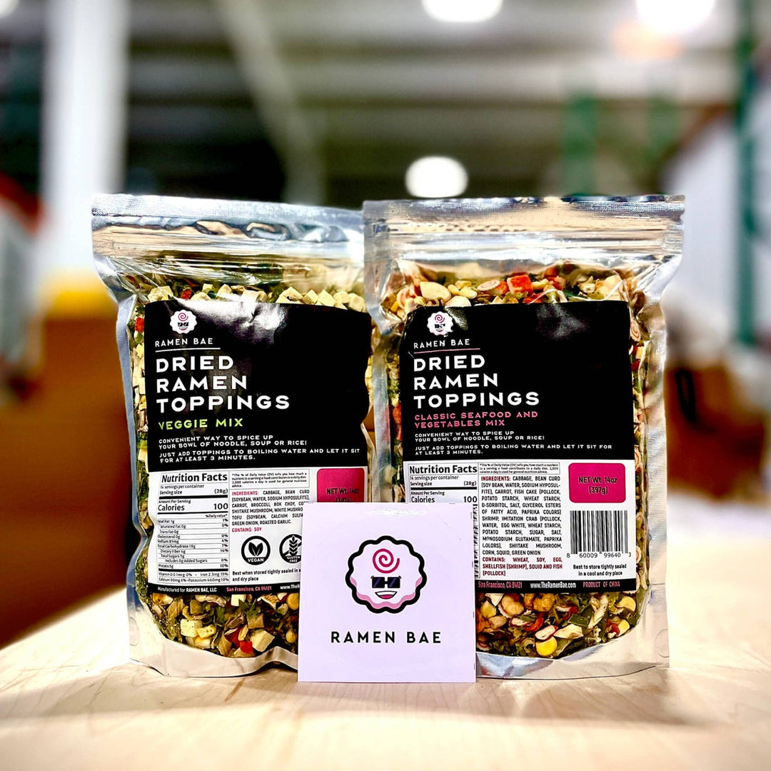 Classic Seafood and Vegetables Dried Toppings Mix - 14 oz