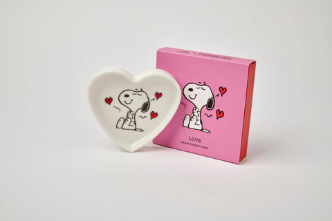 Peanuts Heart Shaped Trinket Dish - Love