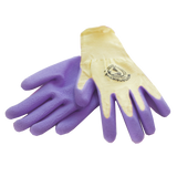 Women's Weeder Garden Gloves: Yellow / Small