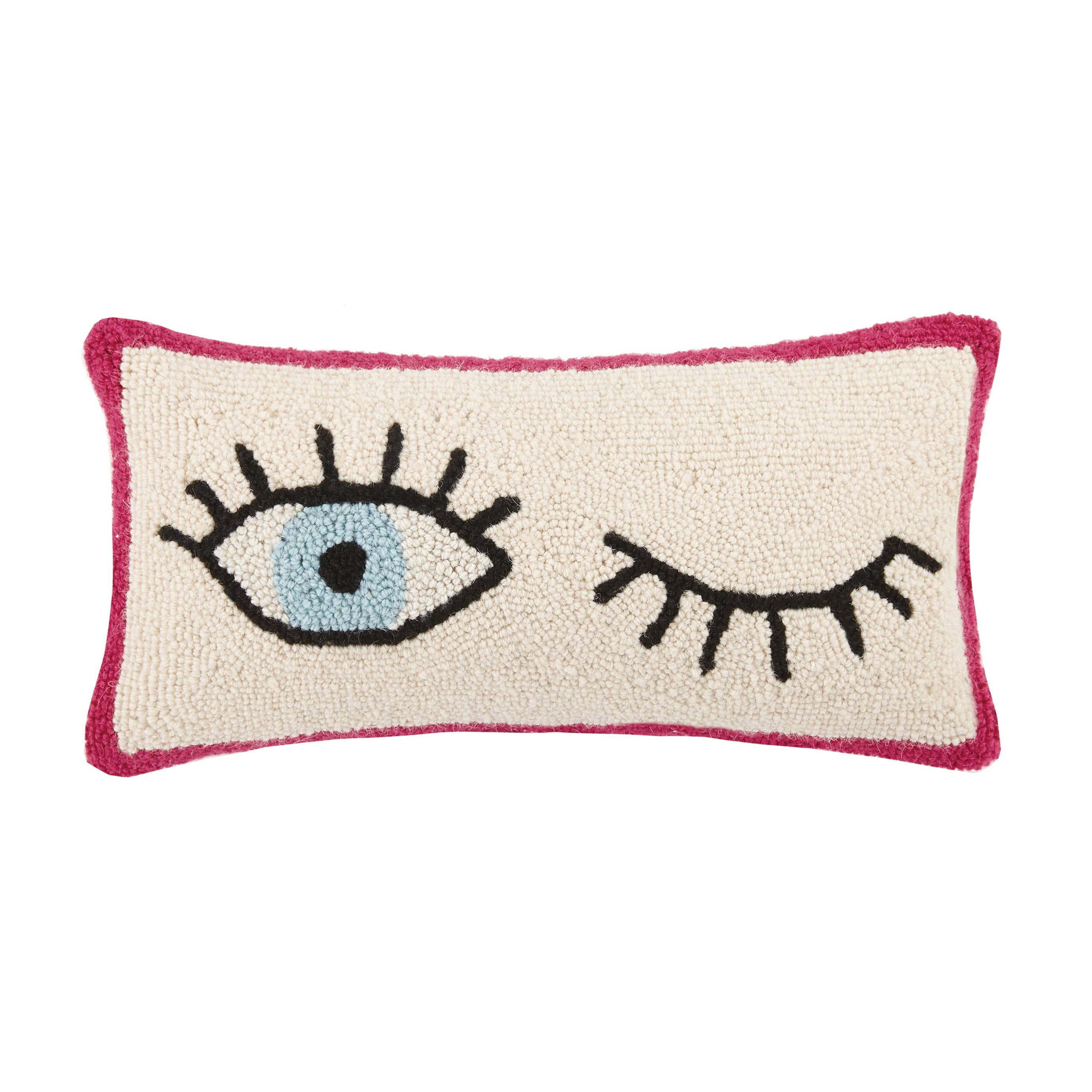 Peking Handicraft Wink Wink Hook Pillow - Thumbnail 3