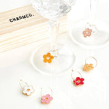 Wine Charms in Wood Box - Charmed - Set of 6