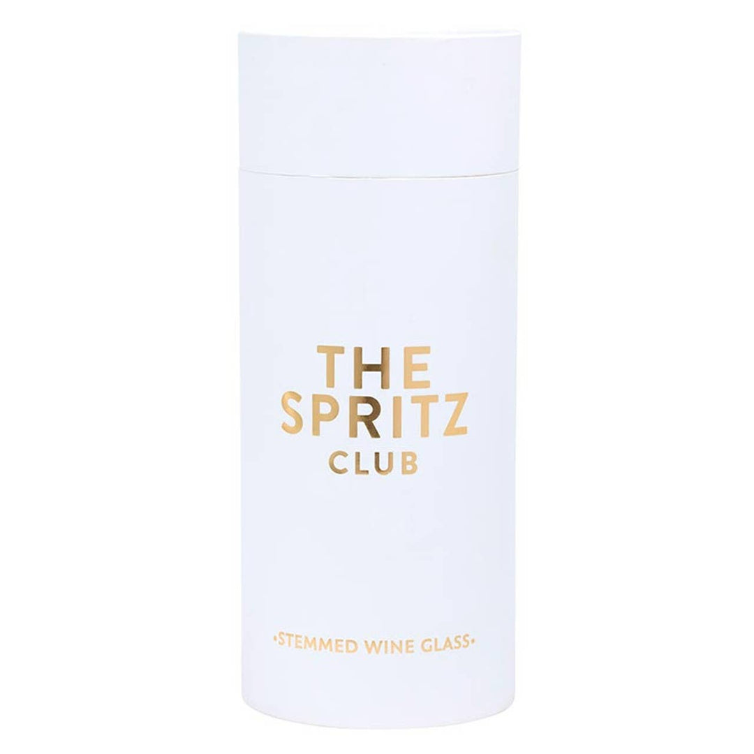 Stemless Wine Glass - The Spritz Club: Hand Wash Only / Glass