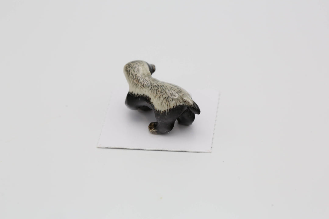 No Fear Honey Badger Porcelain Miniature