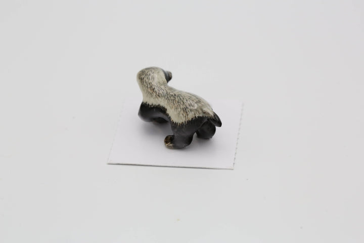 No Fear Honey Badger Porcelain Miniature