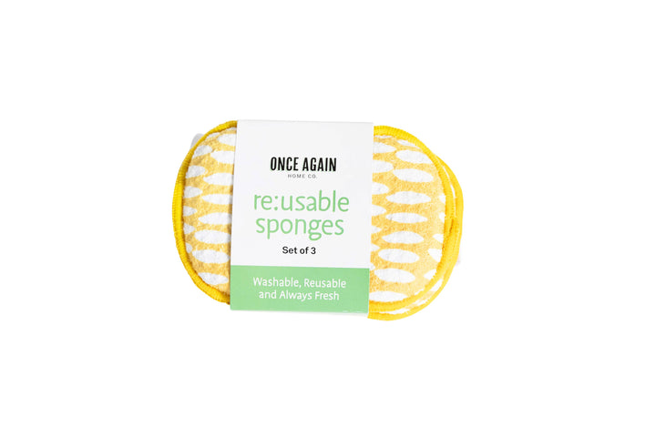 Assorted RE:usable Sponge Set of 3 - Assorted