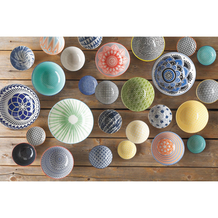 Blue Waves Porcelain Dip Bowl