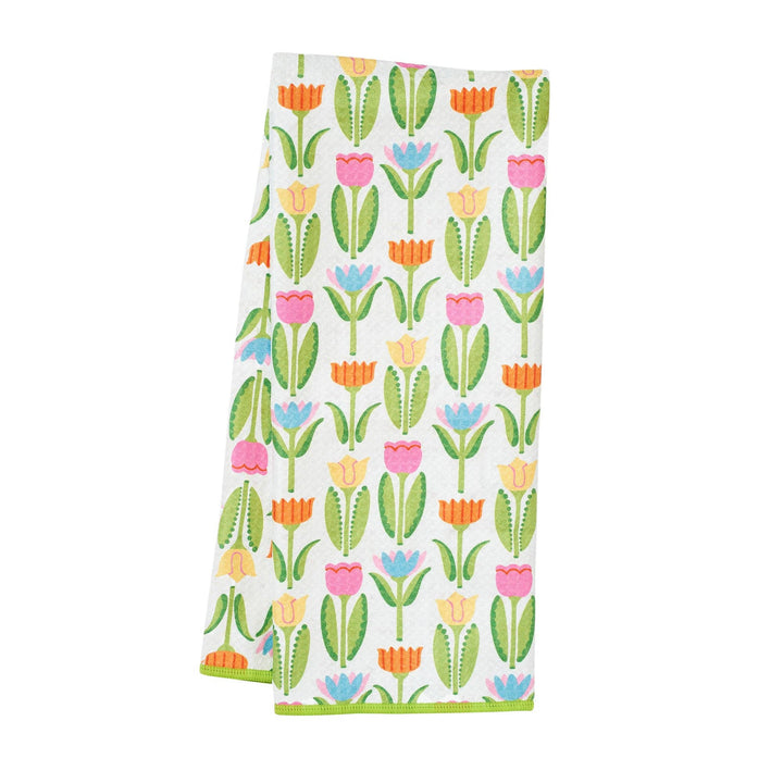 Anywhere Towel Reversible - ME Tulips: Multi