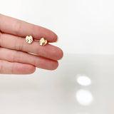 Monstera Deliciosa Plant Studs | Hypoallergenic: Black Plated