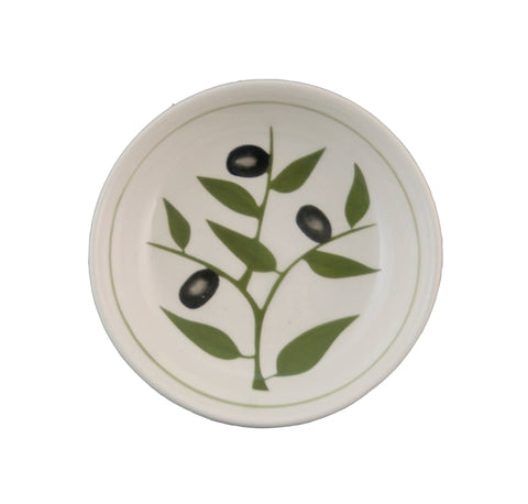 Small Round Bowl - Olive Branch (3.75")