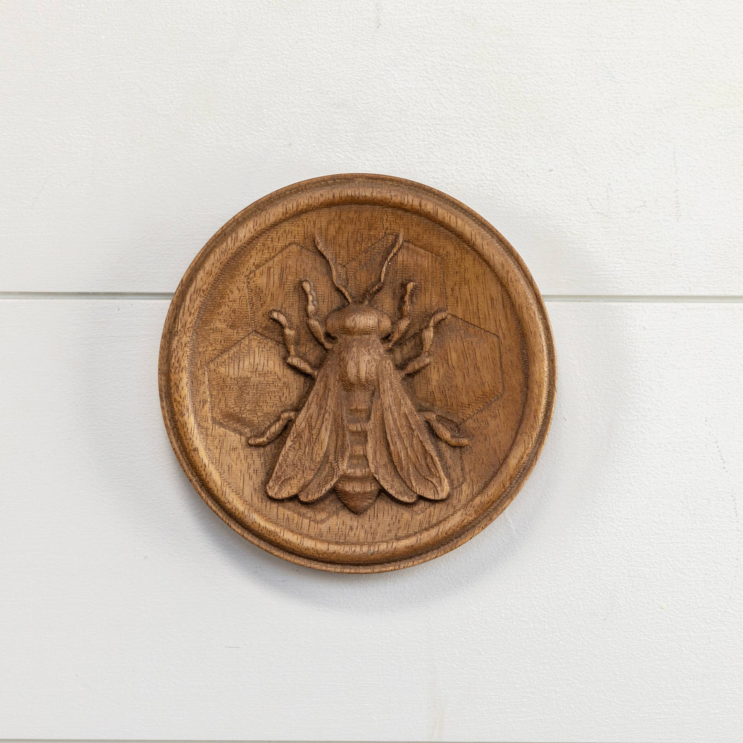 Bee Wood Wall Plaque