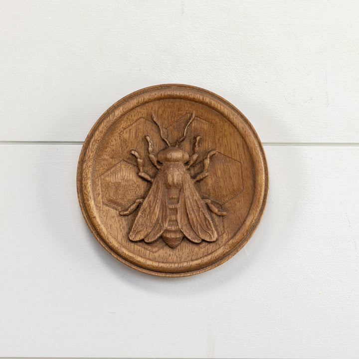 Bee Wood Wall Plaque