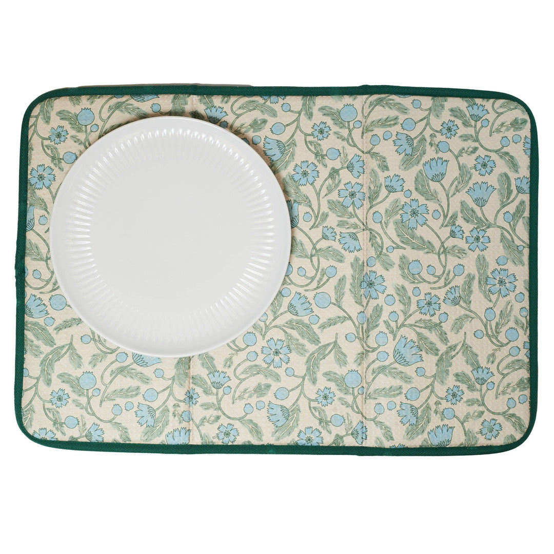 Drying Mat - Jen Owens Frenchie: Sage