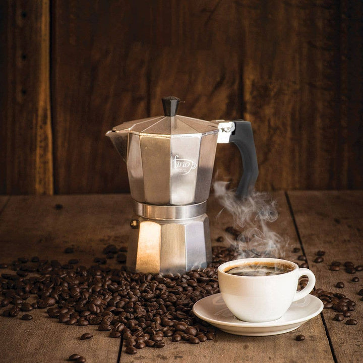 Fino Stovetop Espresso Maker, 9 Cup