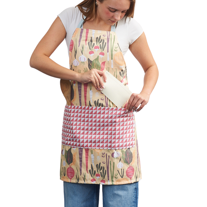 Attach and Go Apron - HJ Rooted: Tan