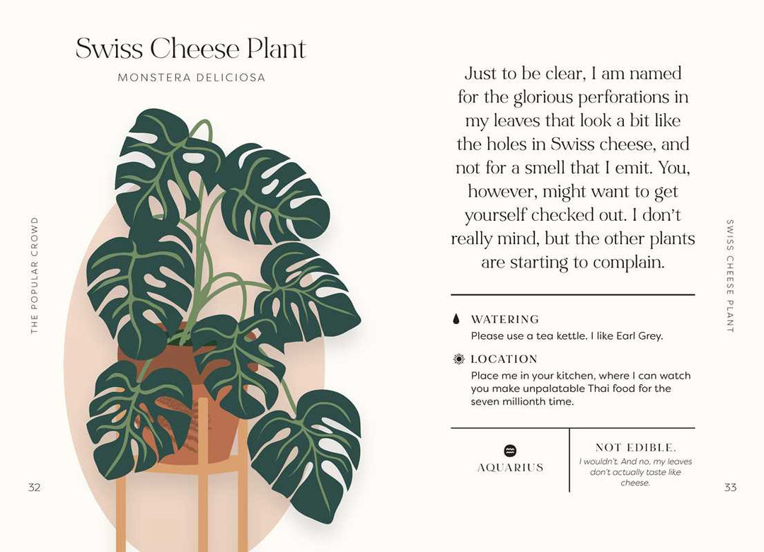 Houseplants and Their Fucked-Up Thoughts by Carlyle Christoff &amp; Elisabeth Saake