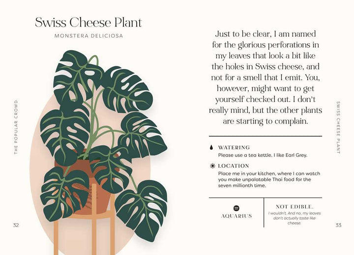 Houseplants and Their Fucked-Up Thoughts by Carlyle Christoff &amp; Elisabeth Saake