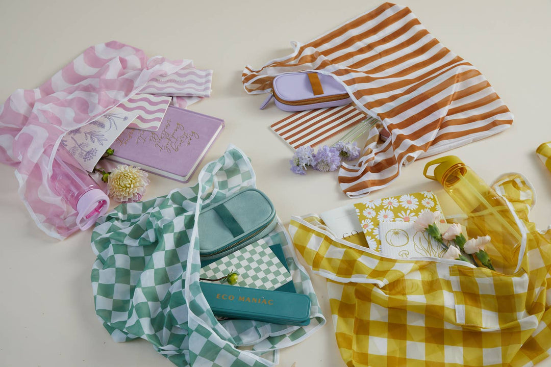 Market Bag - Checkered