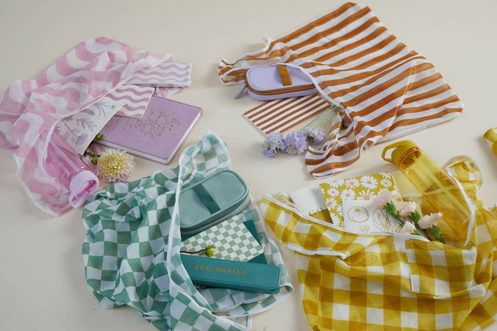 Market Bag - Checkered