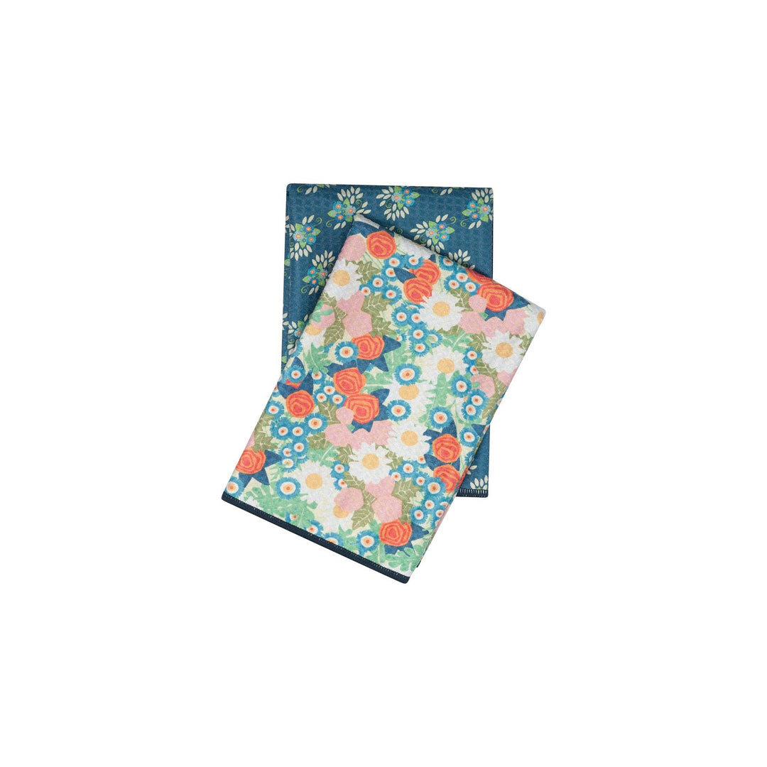 Double Duty (set of 2) Reversible - ME Vintage Calico: Multi