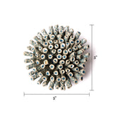 Ceramic Flower & Faux Succulent Collection 12: Flower Green