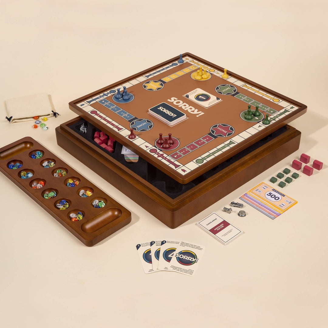 3-in-1 Game Collection: Monopoly, Sorry &amp; Mancala