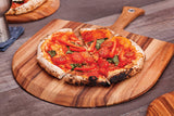 Ironwood Napoli Pizza Peel, Acacia Wood, 0.5" x 14" x 14"