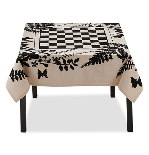 "Fern Checkerboard" Tablecloth