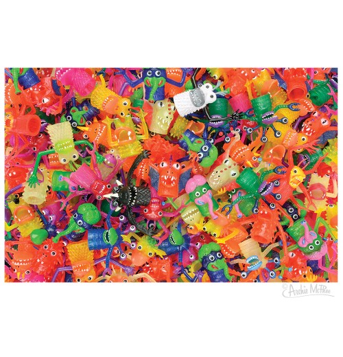 Finger Monster Fiesta Puzzle