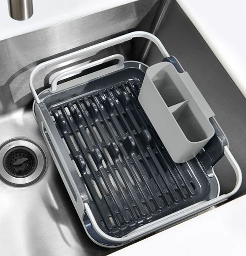 Over the Sink Aluminum Dish Rack