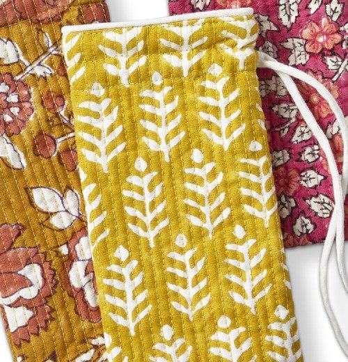 "Emma Quilted" Eye Glass Case