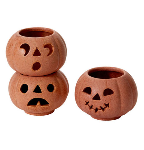 HALLOWEEN - Grinning Pumpkin Votive