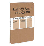 Grump Notebooks (Set of 3)
