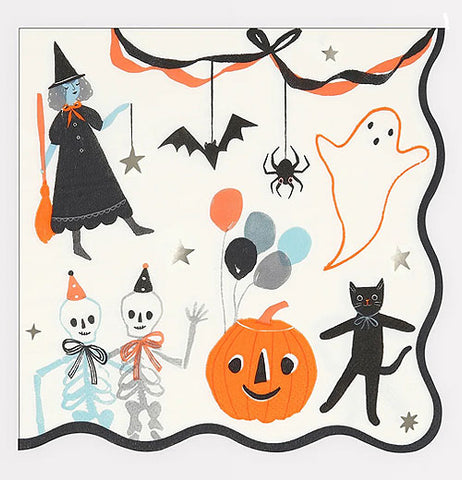HALLOWEEN - It's Halloween! Large Napkins