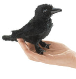 Mini Raven Finger Puppet