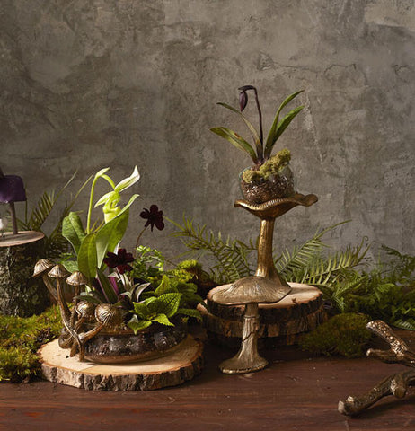 Lichen Figurine - Mushroom